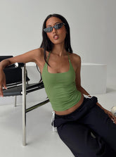 Ezekiel Nylon Top Green