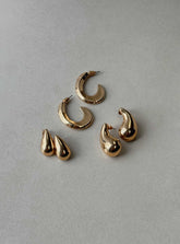 Take A Flight Earring Pack Gold