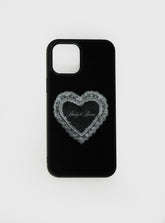 Ready To Receive iPhone Case Black
