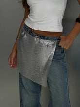 Centre Stage Metallic Sarong Silver