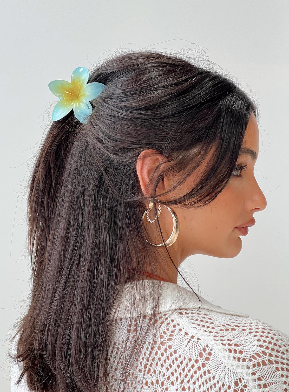 Kadence Hair Clip Blue