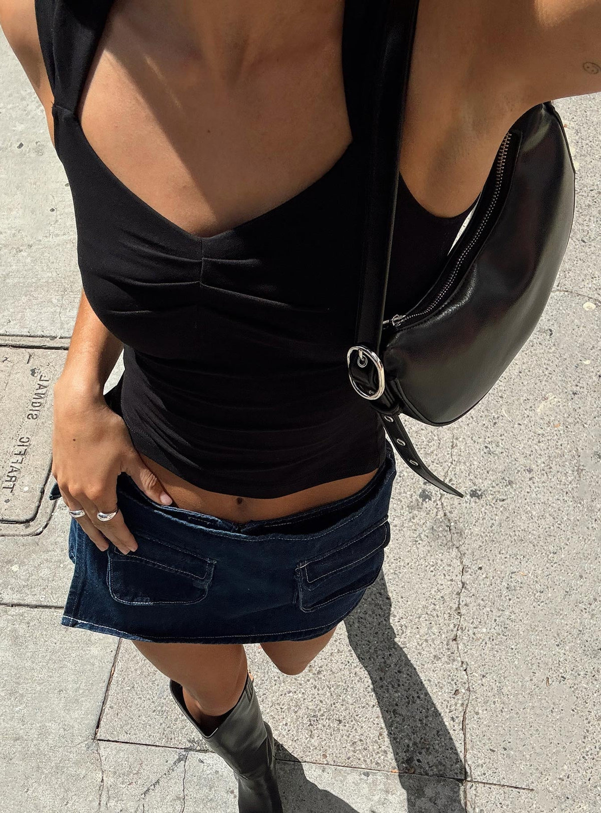 Gatler Top Black