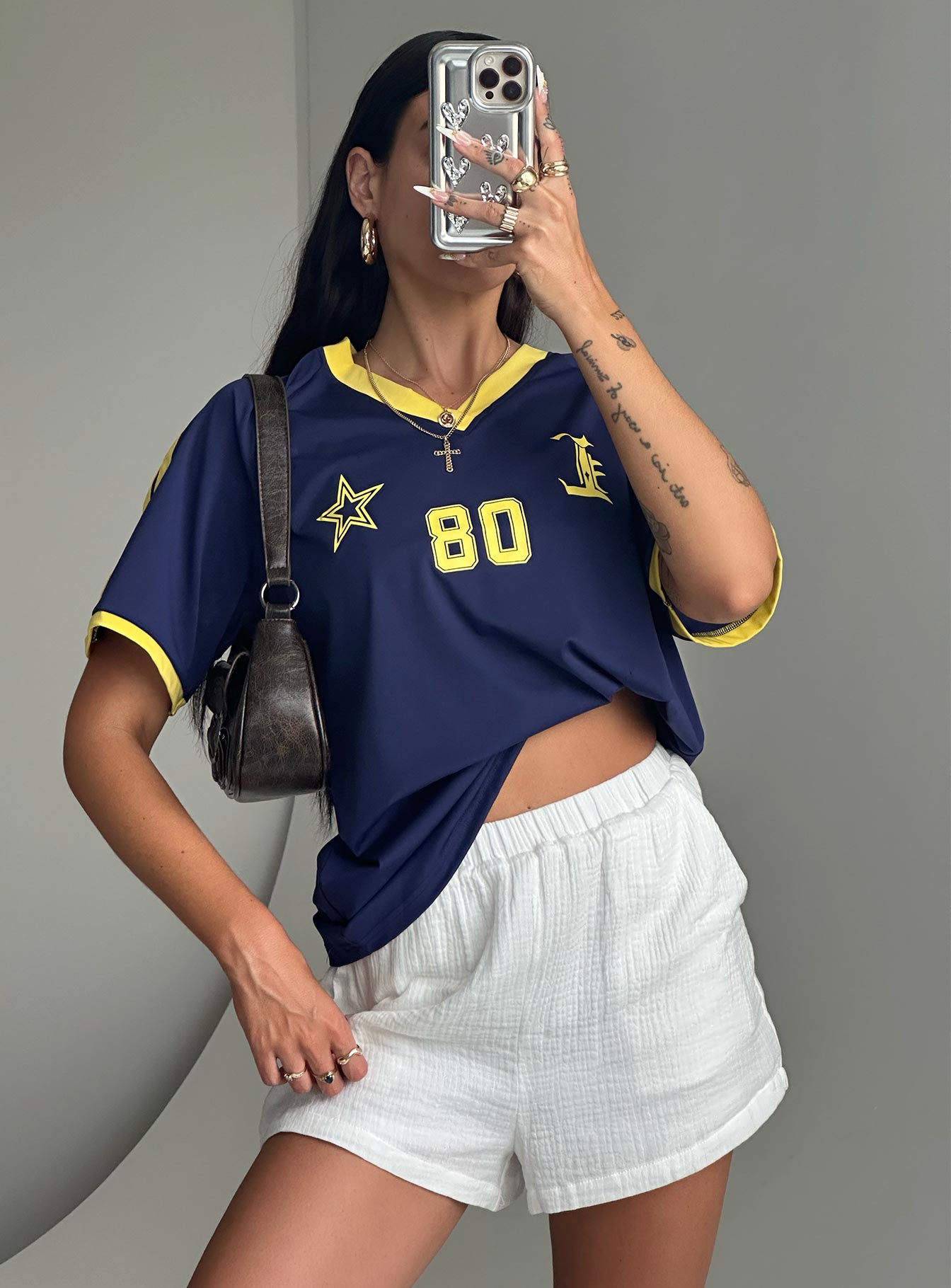 Mateo Shorts White