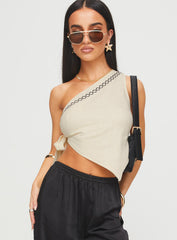 Frankle Top Cream/black