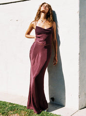 Sugarina Lace Maxi Dress Wine