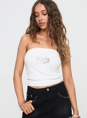 Galen Top White