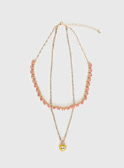 Cosetta Necklace Pack Gold / Pink