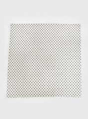 Nellie Scarf Cream Polka