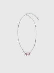 Living Large Pendant Necklace Pink