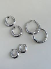 True Paradise Earring Set Silver