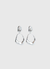 Whirl Earrings Silver