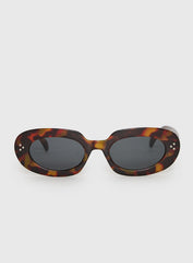Best Shot Oval Sunglasses Tort / Black