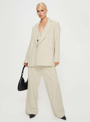 Wyoming Blazer Oatmeal