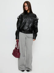 Madame Bomber Jacket Onyx