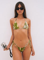Sunbrella Triangle Bikini Top Snake