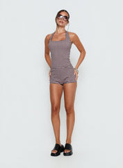 Feijoa Knit Mid Rise Shorts Multi