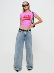 Palm Canyon Tee Pink
