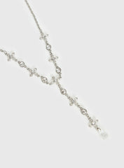 Ellasyn Y Necklace Silver