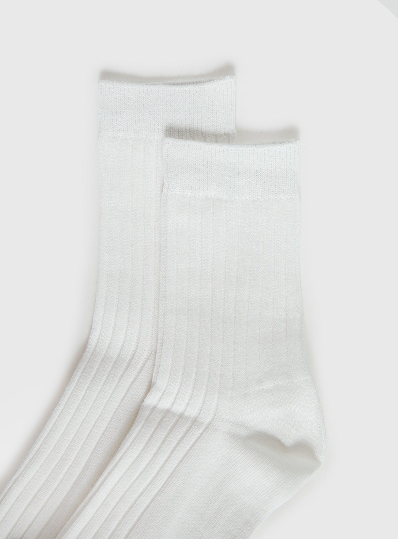 Sports Crew Ribbed Sock