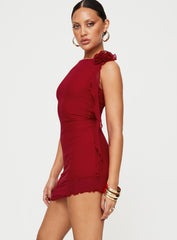 Lorello Mini Dress Red