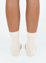 Janice Socks Beige