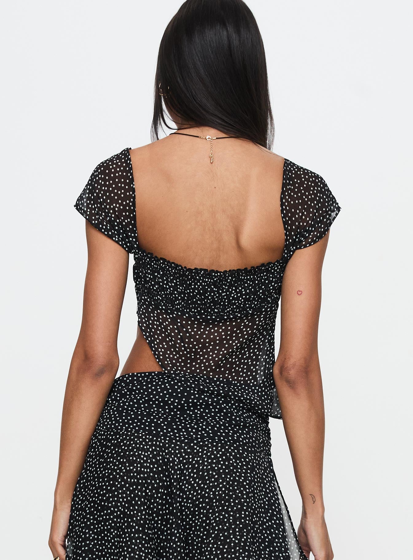 District Top Onyx Polka