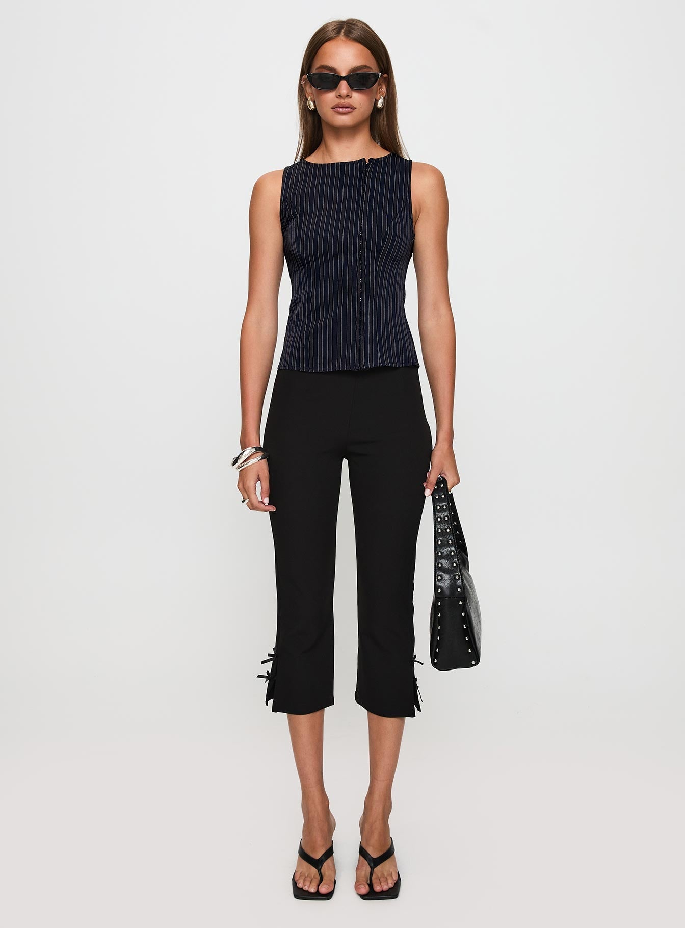 Running Wild Top Blue Stripe