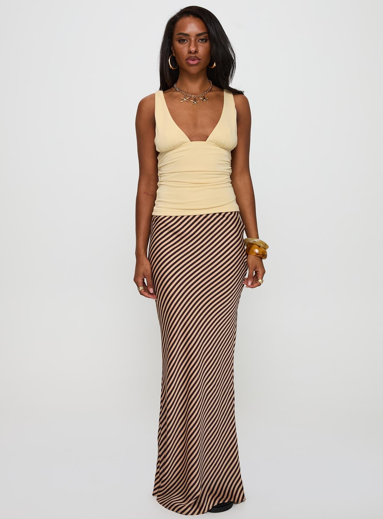 Eliena Maxi Skirt Multi Petite