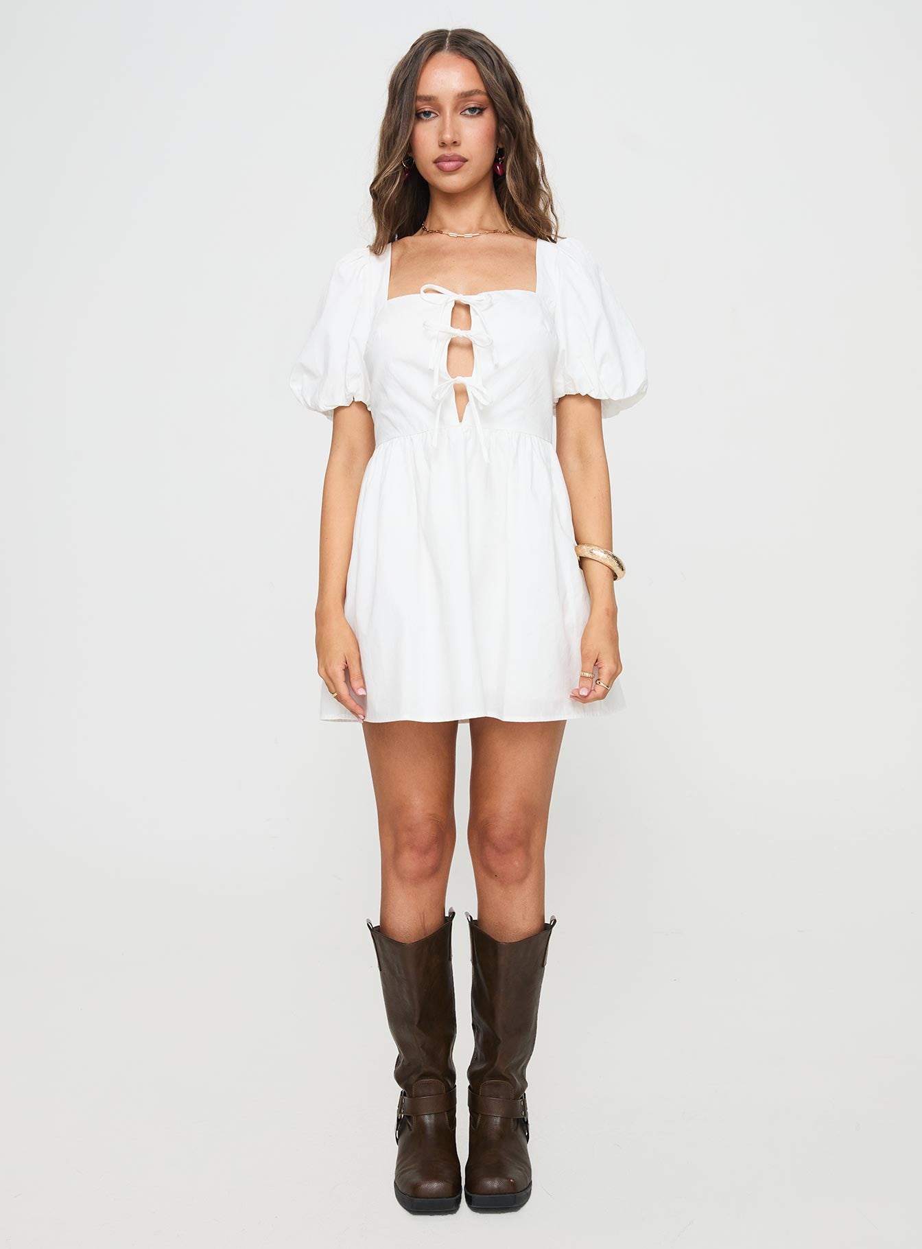 Kreamy Mini Dress White