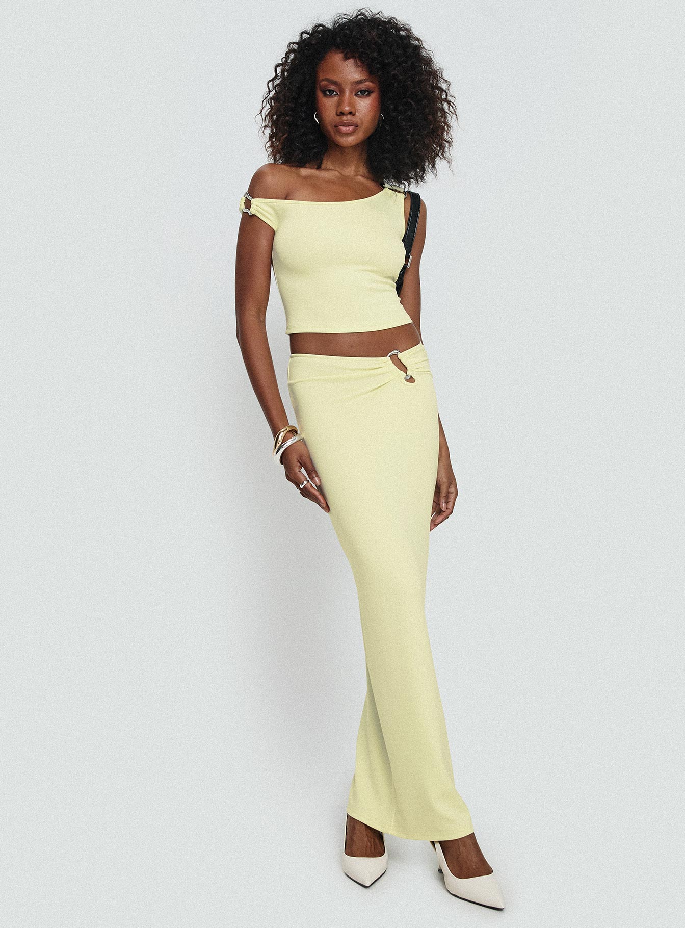 Whiley Maxi Skirt Cream