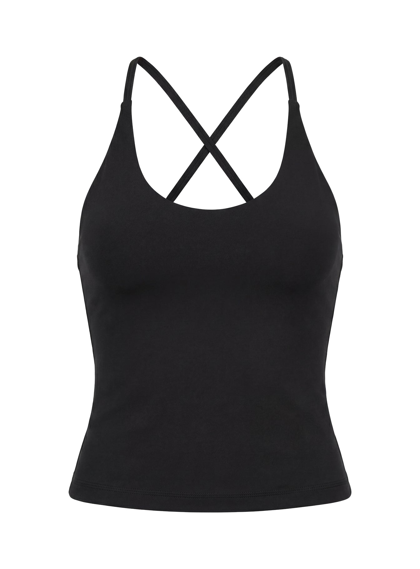 Pace Active Cross Back Tank Top Black