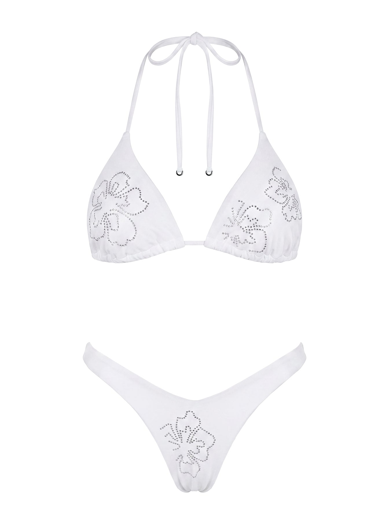 Tropic Mirage Bikini Bottoms White